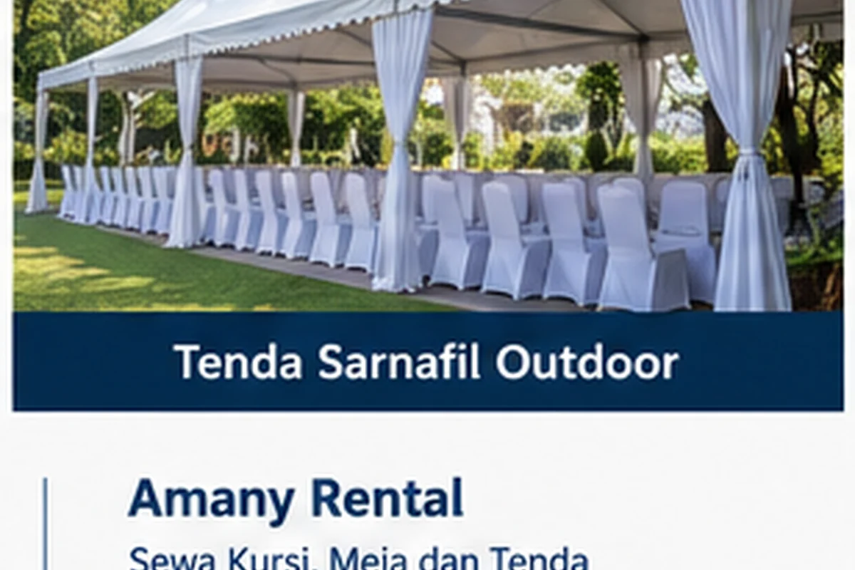 Sewa Tenda Sarnafil untuk Bazar dan Market Event